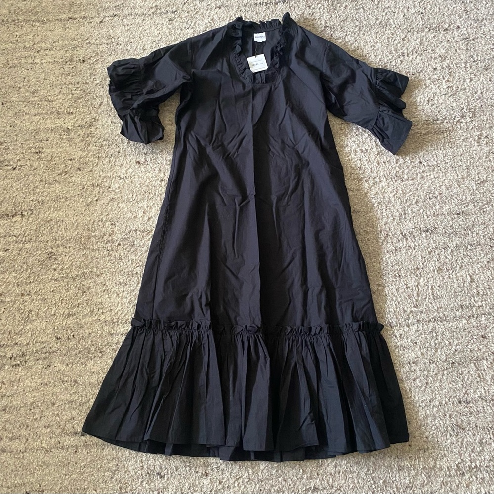 Elegant Black Maxi Dress